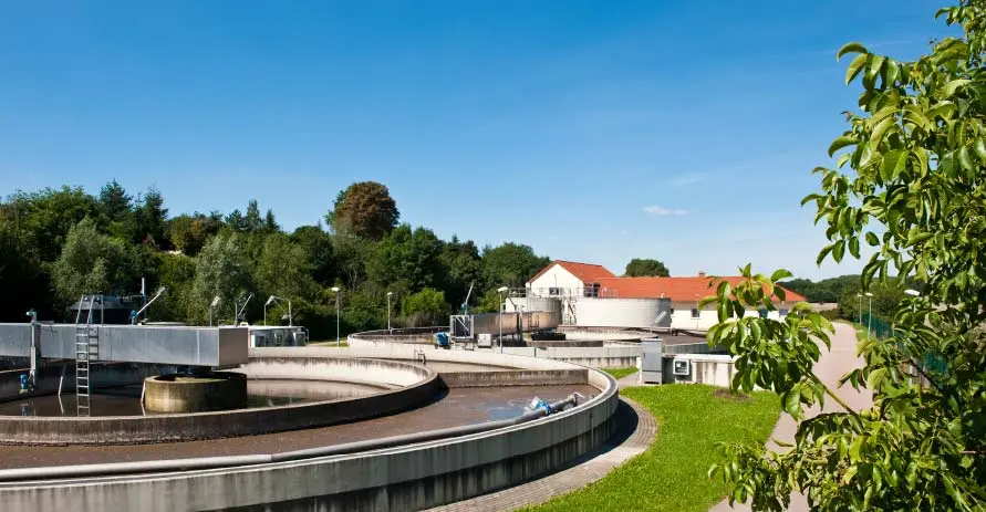 Alt-Tag: Gemeentelijke zuiveringsinstallatie