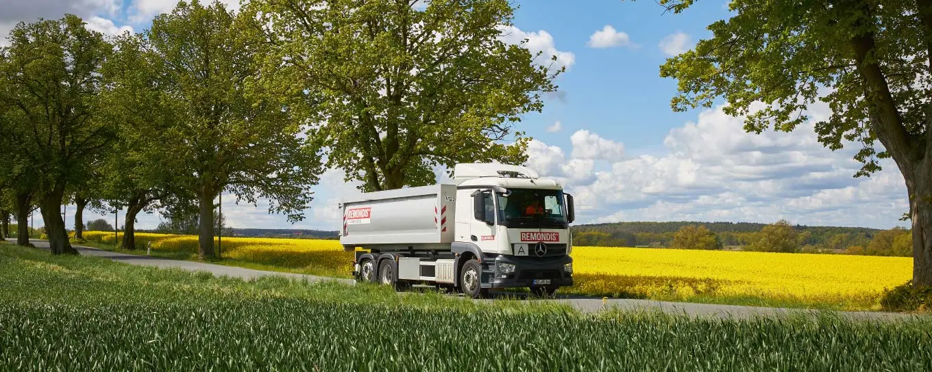 Logistikkonzepte industrieller Klärschlamm